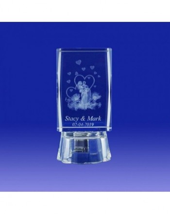 Nuestra Wedding Personalized Engraving Crystal