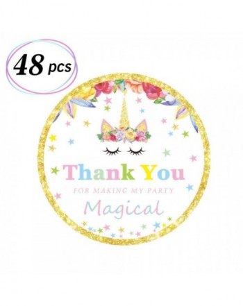 Magical Unicorn Stickers Themed Birthday