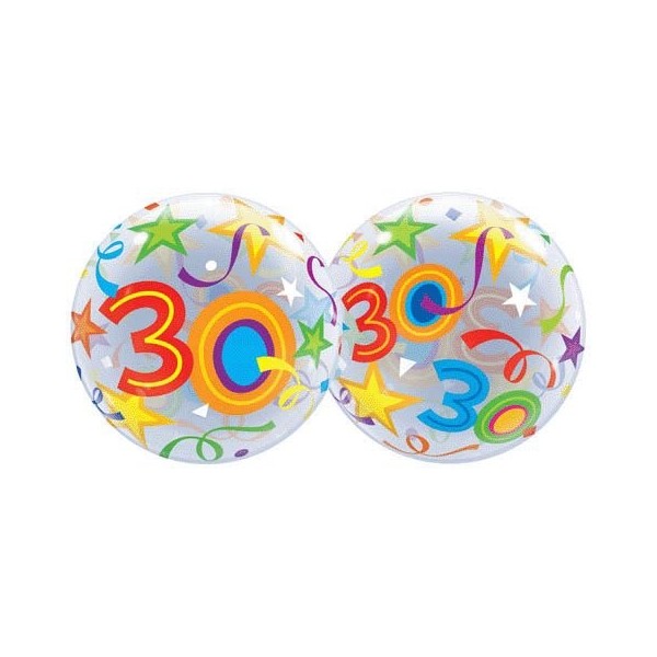 Bubbles Helium Balloon Brilliant Decoration
