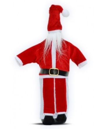 Wine Bottle Cover Wear Santa