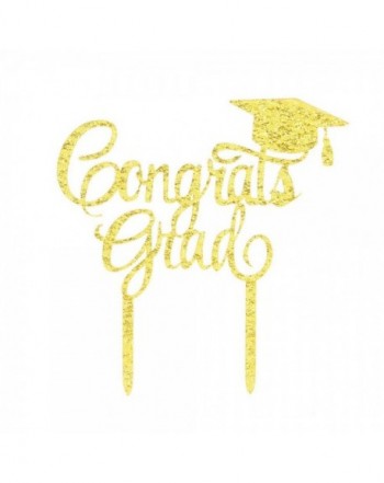 Congrats Topper Acrylic Graduation 2018 Graduation Decorations High