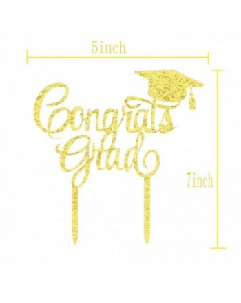 Designer Graduation Cake Decorations