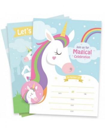 Party Supplies Invitations Envelopes Stickers