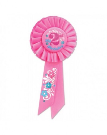 Beistle RS052P Birthday Rosette 4 Inch