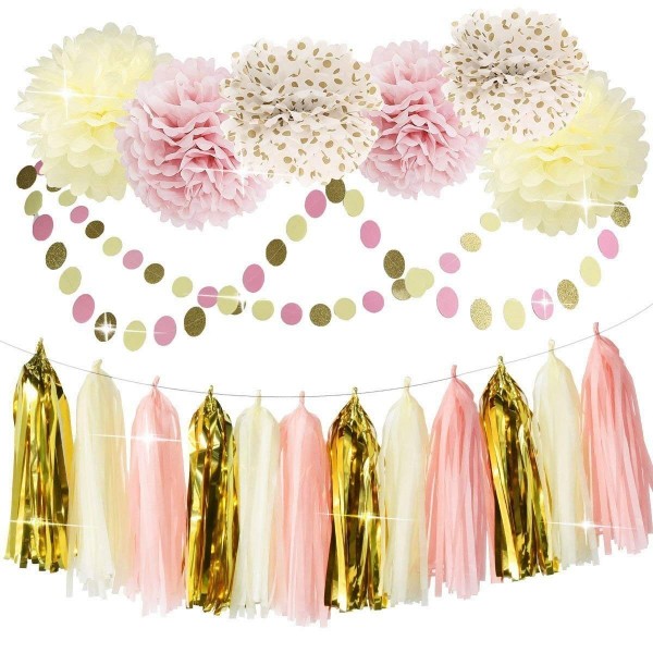 Decorations Glitter Garland Party Birthday