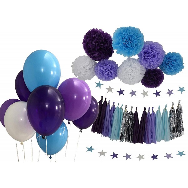 Supplies Decorations Lavender Garlands Balloons