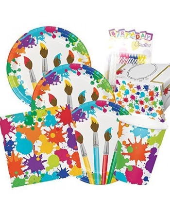 Supplies Pack Serves 16 Tablecloth Tableware