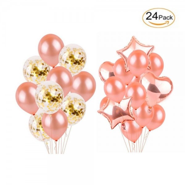 Confetti Balloons champagn Graduation Decorations Confetti Balloons champagn Graduation Decorations
