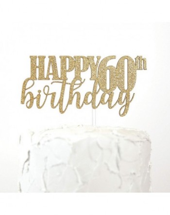 NANASUKO 60th Birthday Cake Topper
