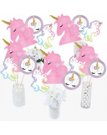 Rainbow Unicorn Magical Birthday Centerpiece