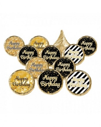 Happy Birthday Party Favor Stickers