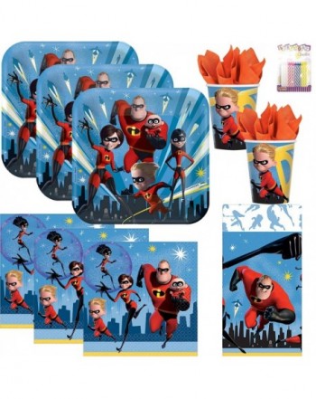 Incredibles Party Supplies Pack Serves