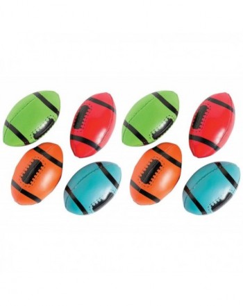 Foam Footballs Assorted Squeeze Relaxation