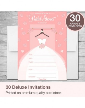 Discount Bridal Shower Party Invitations Online Sale