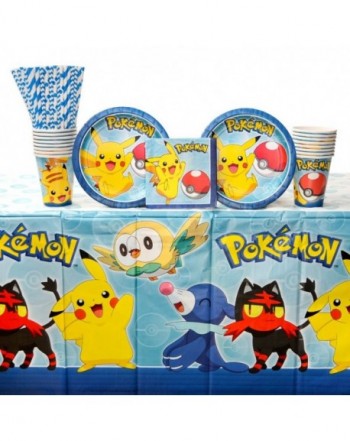 Pokemon Core Birthday Supplies Guests