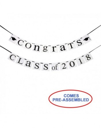 Congrats Bunting Graduation Supplies Decorations