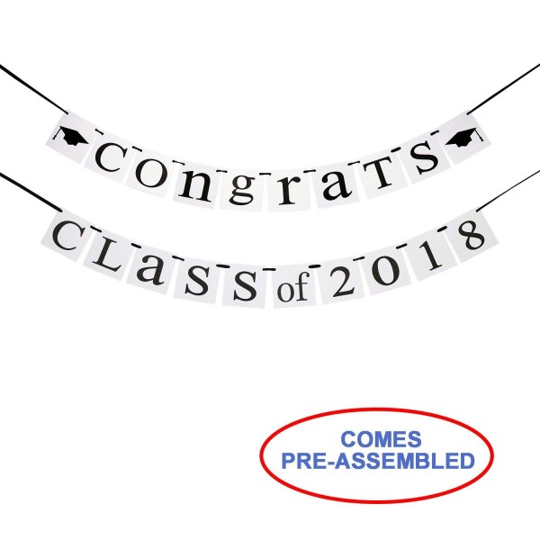 Congrats Bunting Graduation Supplies Decorations