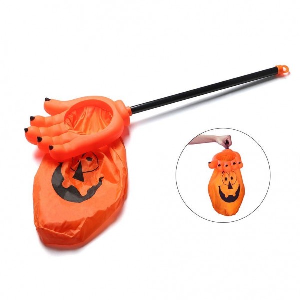 Halloween Lantern Pumpkin Decoration Orange Smile