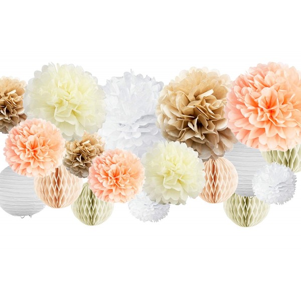 Flowers Lanterns Honeycomb Wedding Birthday