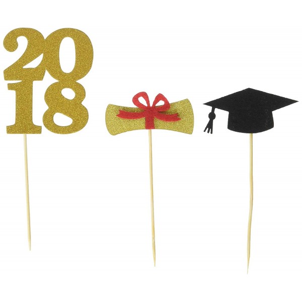 Graduation Theme Party Cupcake Topper