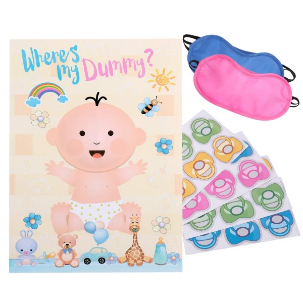 Reusable Baby Shower Games Pacifier
