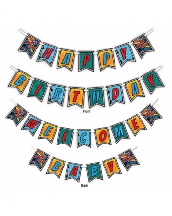 Superhero Multi Use Birthday Welcome Decoration