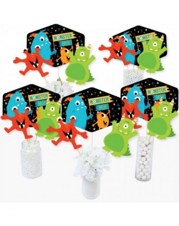 Monster Bash Birthday Centerpiece Toppers
