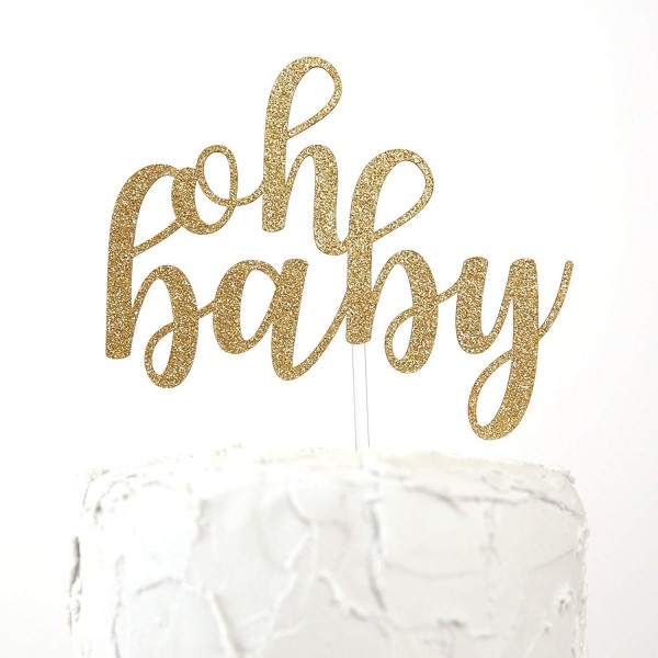 NANASUKO Baby Shower Cake Topper