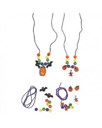 Wood Halloween necklace craft kits