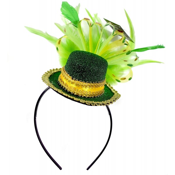 KINREX St Patricks Feathered Headband