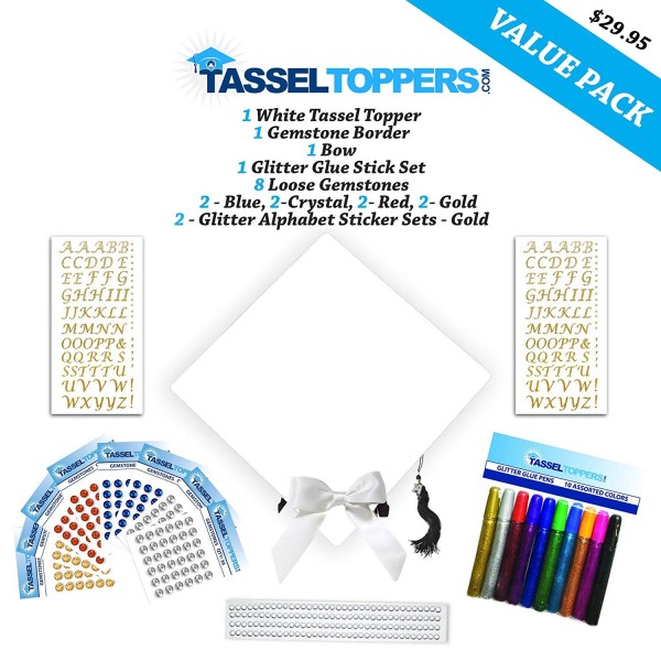 Tassel Toppers Graduation Cap Decorating