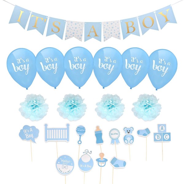 baby shower banners boy