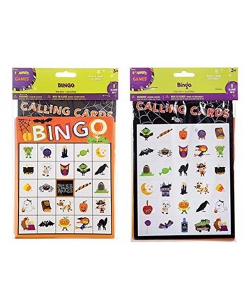 Halloween Bingo Party Game Adults