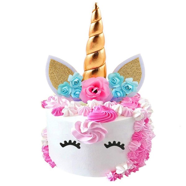 Handmade Unicorn Birthday Eyelashes Celebrations