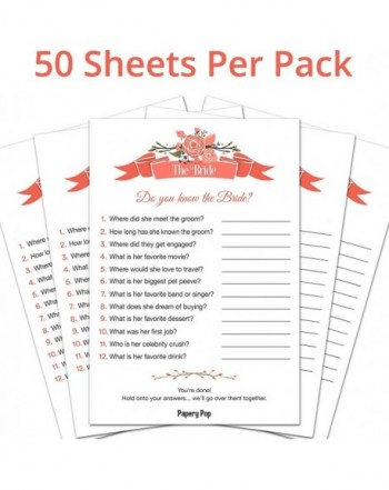 Children's Bridal Shower Party Supplies Clearance Sale