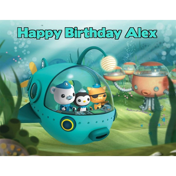 Octonauts Personalized Custom Customized Birthday