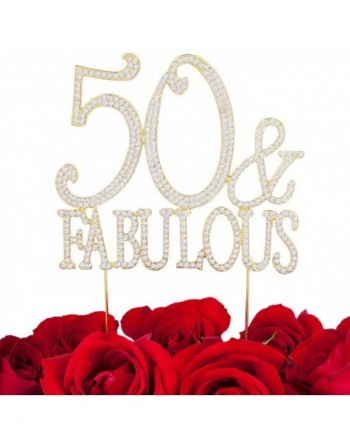 LOVENJOY Fabulous Birthday Milestone Decoration