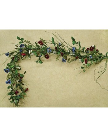 Americana Garland Patriotic Country Primitive x