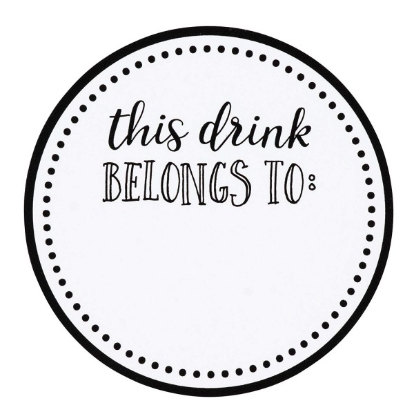 Drink Markers 500 Pack Stickers Birthday Drink Markers 500 Pack Stickers Birthday