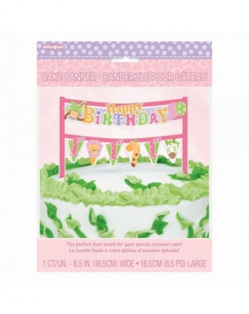 Safari First Birthday Bunting Topper