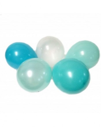 Turquoise Seafoam Assorted Mulit Pack Balloons