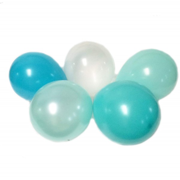 Turquoise Seafoam Assorted Mulit Pack Balloons