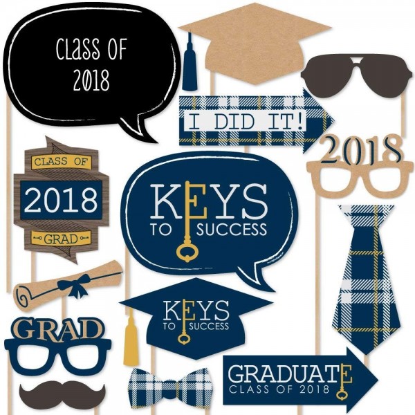 Grad Keys Success Graduation Photo