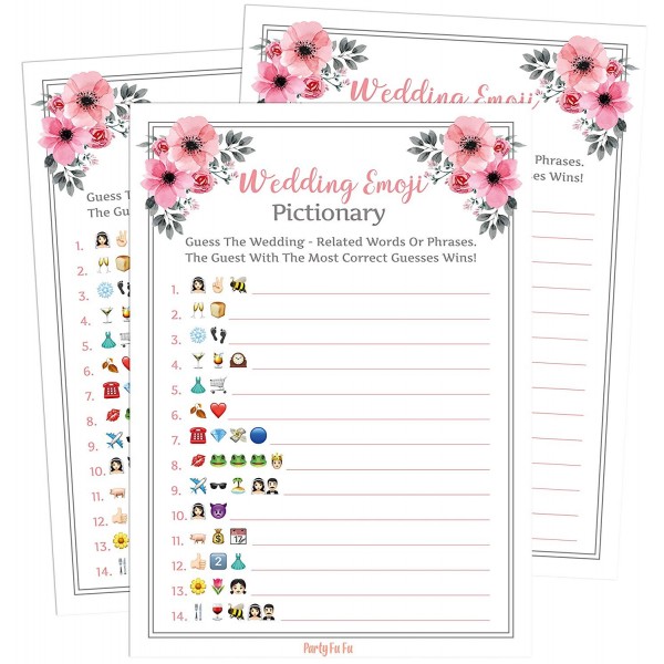 Pictionary Bachelorette Wedding Engagement Couples Pictionary Bachelorette Wedding Engagement Couples