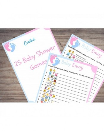 Designer Baby Shower Party Games & Activities