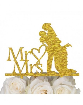 LOVENJOY Wedding Toppers Silhouette 6 inch