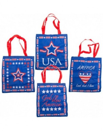 Large Patriotic Tote Bags Pack