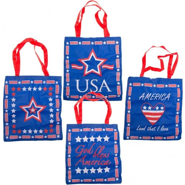 Large Patriotic Tote Bags Pack