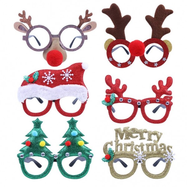 CCINEE Christmas Glasses Plastic without CCINEE Christmas Glasses Plastic without