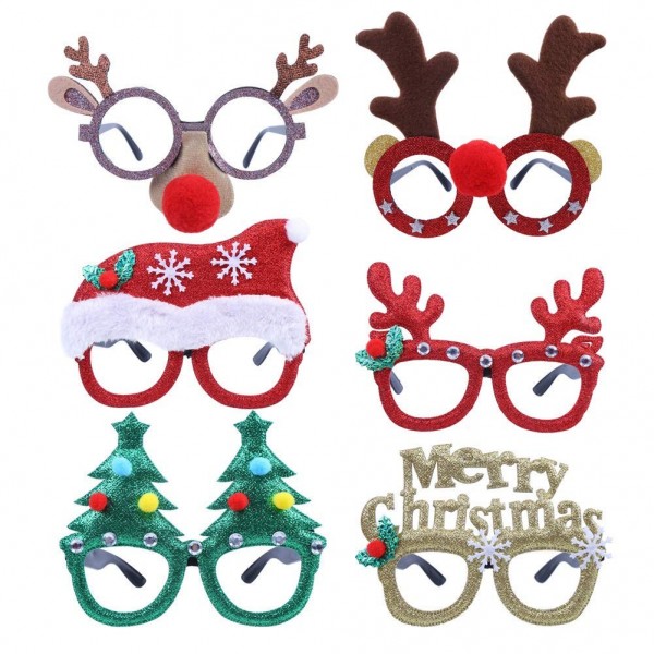 CCINEE Christmas Glasses Plastic without